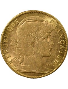 Coq 10 francs Or 1906 A Paris 2