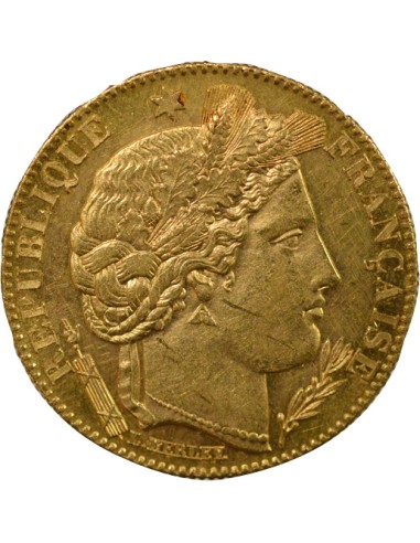 IIIe République 10 francs Or 1899 A - Paris