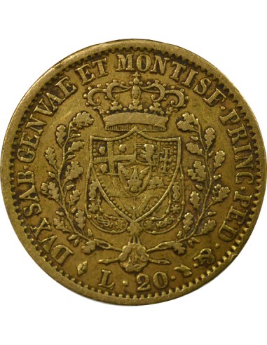 Sardaigne Charles Félix Charles Félix - 20 Lire Or - 1828 L Turin 20 lire Or 1828 T Turin