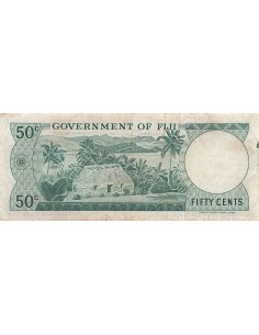 Fidji 50 Cents - Elisabeth II - ND (1971) - P.64a 50 cents 1971 2
