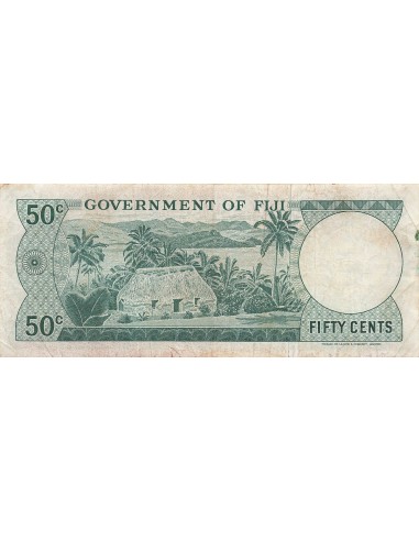 Fidji 50 Cents - Elisabeth II - ND (1971) - P.64a 50 cents 1971