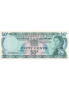 Fidji 50 Cents - Elisabeth II - ND (1969) - P.58a 50 cents 1969