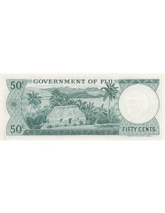 Fidji 50 Cents - Elisabeth II - ND (1969) - P.58a 50 cents 1969 2