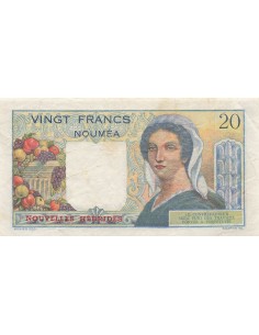 Nouvelles Hébrides 20 Francs - ND (1951-63) - P.8a 20 francs 1951 2