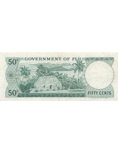 Fidji 50 Cents - Elisabeth II - ND (1971) - P.64b 50 cents 1971 2