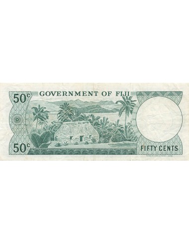 Fidji 50 Cents - Elisabeth II - ND (1971) - P.64b 50 cents 1971