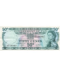 Fidji 50 Cents - Elisabeth II - ND (1969) - P.58a 50 cents 1969