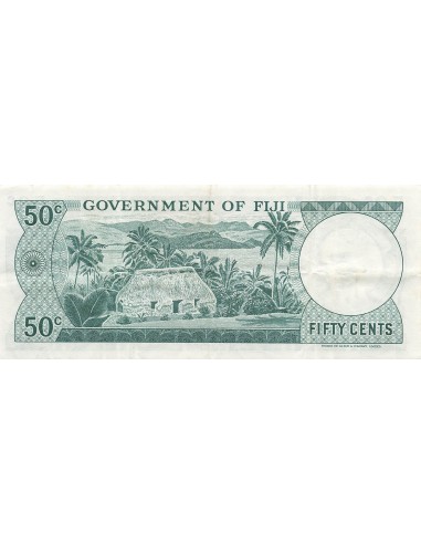 Fidji 50 Cents - Elisabeth II - ND (1969) - P.58a 50 cents 1969
