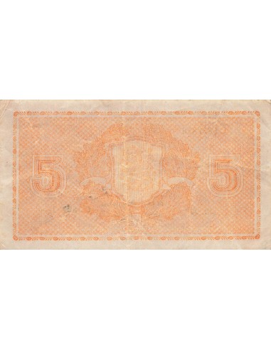 Finlande 5 Markaa - 1945 - P.76 5 marka 1945