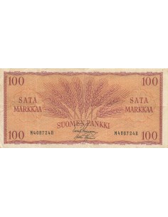 Finlande 100 Markaa - 1957 - P.97 100 marka 1957