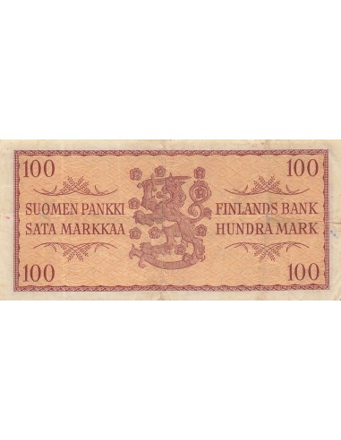 Finlande 100 Markaa - 1957 - P.97 100 marka 1957