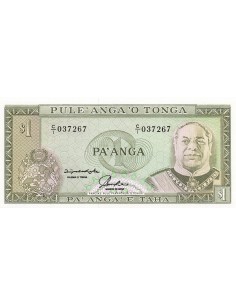 Tonga 1 Pa'anga - ND (1992) - P.25 1 pa anga 1992