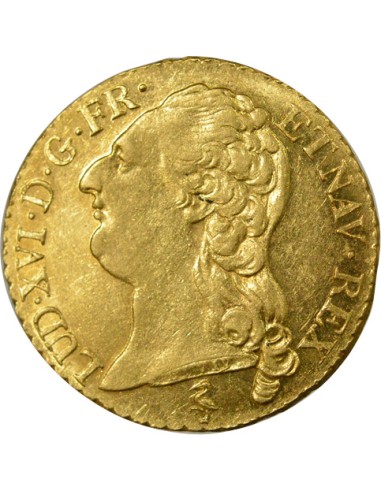 Louis XVI A la Tête nue 1 louis d'or Or 1786 A - Paris