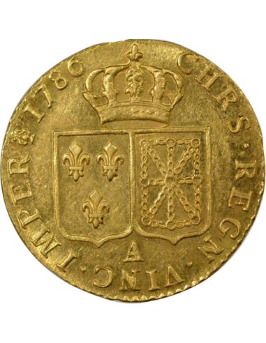 Louis XVI A la Tête nue 1 louis d'or Or 1786 A - Paris