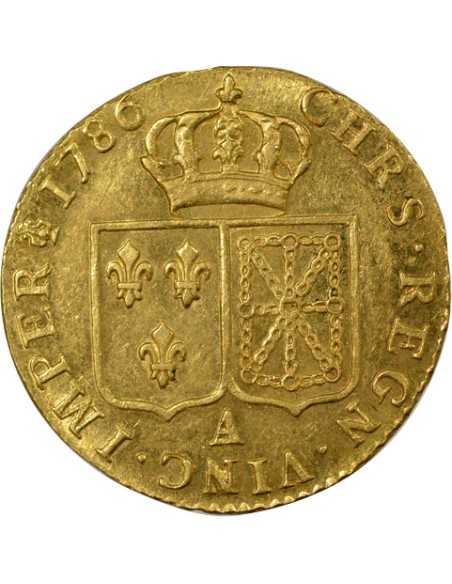Louis XVI A la Tête nue 1 louis d'or Or 1786 A - Paris