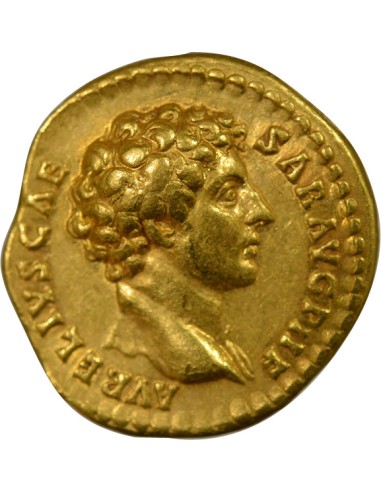 Rome Empire Marc Aurèle Hilaritas 1 aureus Or 140-144 R Rome