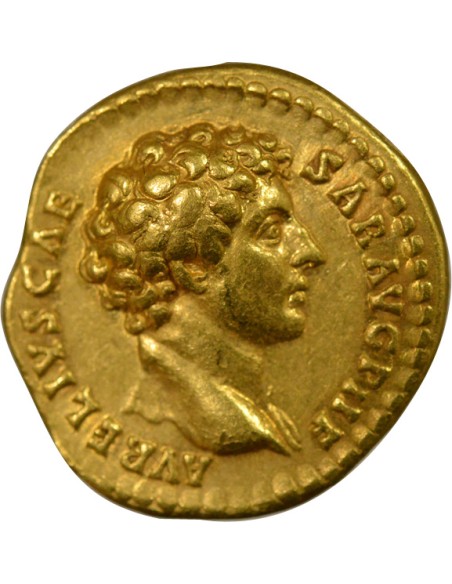 Rome Empire Marc Aurèle Hilaritas 1 aureus Or 140-144 R Rome