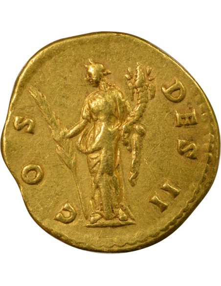 Rome Empire Marc Aurèle Hilaritas 1 aureus Or 140-144 R Rome