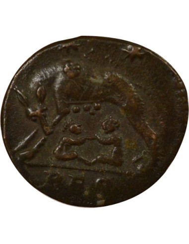 Rome Empire Louve 1 nummus Cuivre 330-331 R Rome