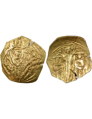 Empire Byzantin Andronic II & Michel IX Classe II 1 Hyperpère Or 1303-1320 Constantinople