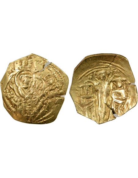 Empire Byzantin Andronic II & Michel IX Classe II 1 Hyperpère Or 1303-1320 Constantinople