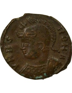 Rome Empire Louve 1 nummus Cuivre 332 Arles 2