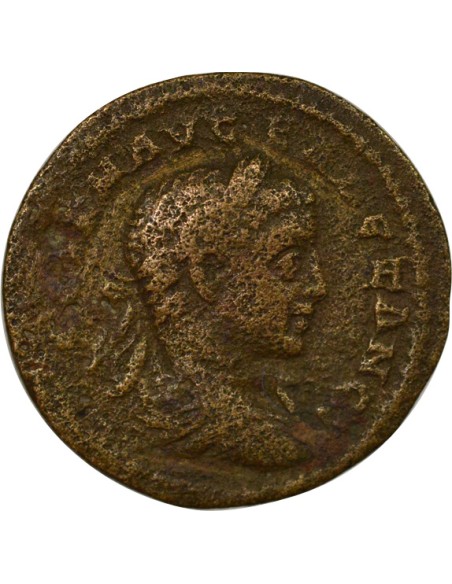 Rome - Provinces Alexandre Sévère Tyché assise 1 octassaria Bronze 218-219 Antioche