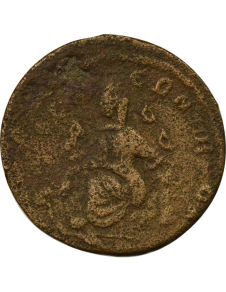 Rome - Provinces Alexandre Sévère Tyché assise 1 octassaria Bronze 218-219 Antioche