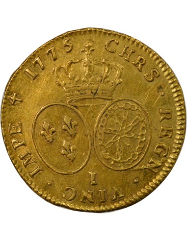 Louis XVI au Buste habillé 2 louis d'or Or 1775 I Limoges