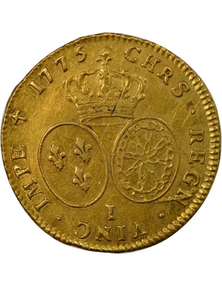 Louis XVI au Buste habillé 2 louis d'or Or 1775 I Limoges