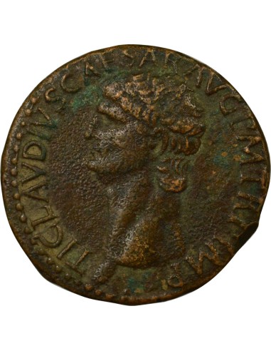 Rome Empire Claude Constantia debout 1 as Cuivre 42-50 R Rome