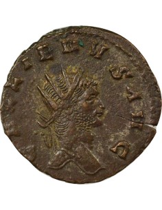 Rome Empire Gallien Antilope 1 antoninien Billon 267-268 R Rome 2