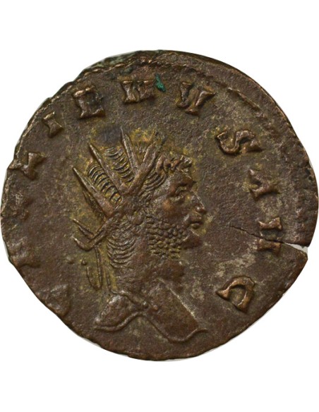 Rome Empire Gallien Antilope 1 antoninien Billon 267-268 R Rome
