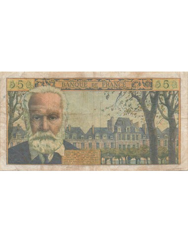 5 NF - Victor Hugo - 07-02-1963 - Série A.100 5 nf 1963