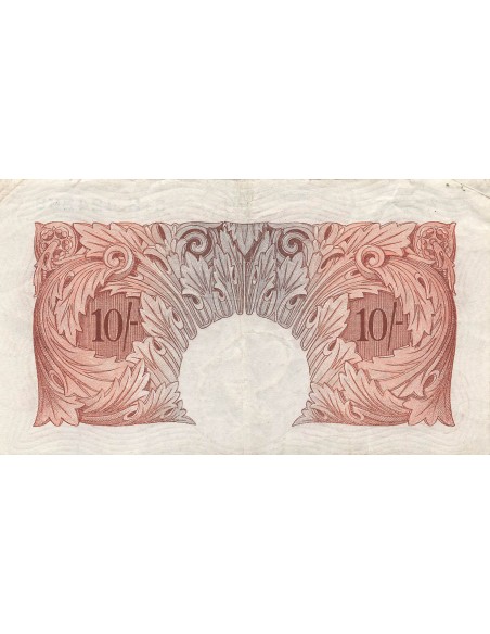Royaume-Uni 10 Shillings - Britannia - ND (1934-39) - P.362c 10 shillings 1934