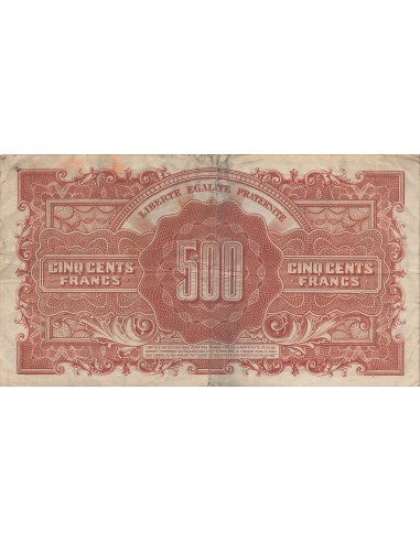 500 Francs - Marianne - 1945 - Lettre L 500 francs 1945