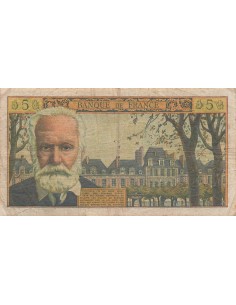 5 NF - Victor Hugo - 02-02-1961 - Série J.43 5 nf 1961 2