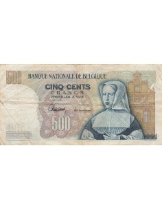 Belgique 500 Francs - B. Van Orley - 10-10-1963 - P.135 500 francs 1963 2