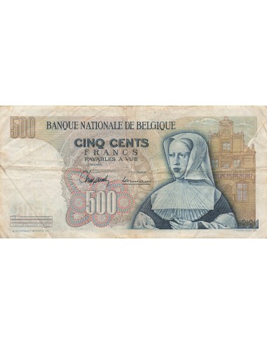 Belgique 500 Francs - B. Van Orley - 10-10-1963 - P.135 500 francs 1963