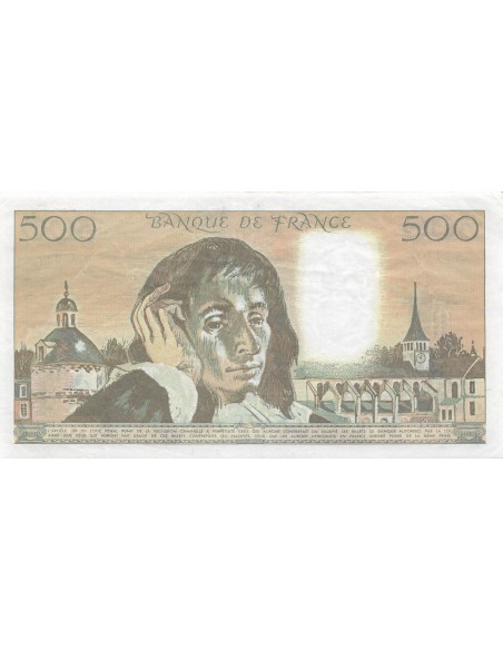 500 Francs Pascal - 06-08-1992 - Série C.392 500 francs 1992
