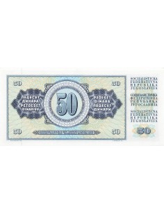 Yougoslavie 50 Dinara - 1978 - Remplacement - P.89a 50 dinara 1978 2
