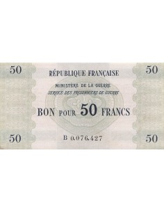 50 Francs - Prisonniers de Guerre - ND (1945) 50 francs 1945
