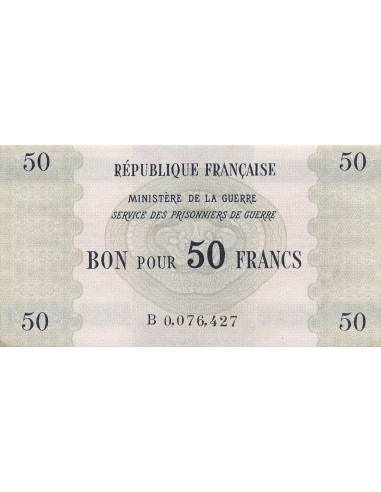 50 Francs - Prisonniers de Guerre - ND (1945) 50 francs 1945