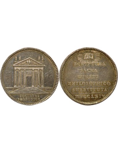Antoine de la Roche Aymon Sorbonne 1 jeton Argent 1764