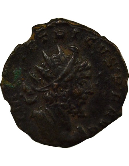 Empire des Gaules Tétricus Ier Victoria 1 antoninien Billon 271-274 Trèves