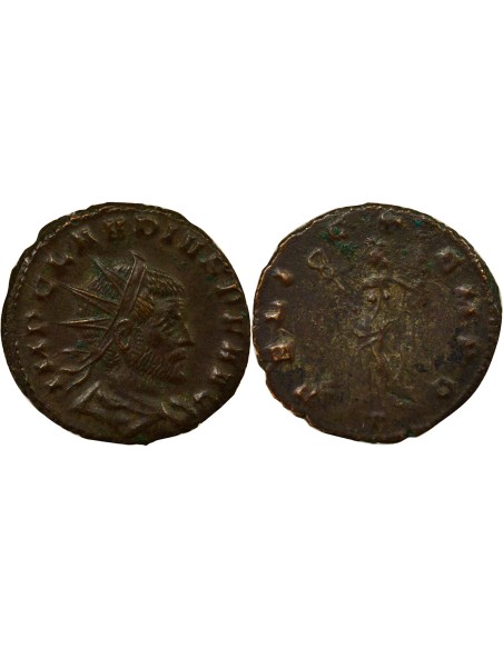 Rome Empire Claude II le Gothique Felicitas 1 antoninien Billon 268-269 M Milan