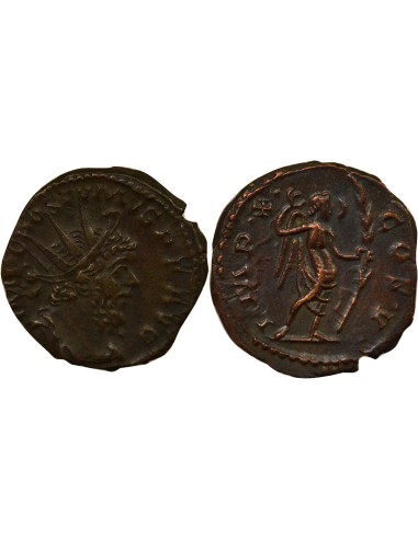 Empire des Gaules Postume Pax debout 1 antoninien Billon 269 Trèves