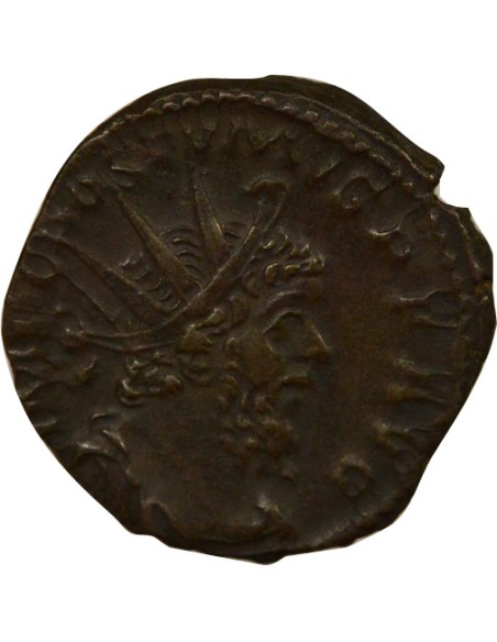 Empire des Gaules Postume Pax debout 1 antoninien Billon 269 Trèves