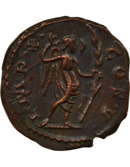 Empire des Gaules Postume Pax debout 1 antoninien Billon 269 Trèves