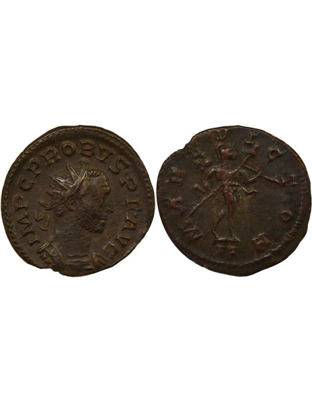 Rome Empire Probus Mars Victorieux 1 antoninien Billon 278-279 D Lyon